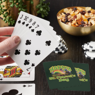 Leprechaun Hideaway Playing Cards