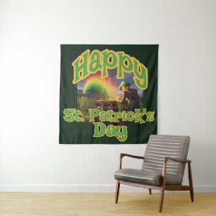 Leprechaun Hideaway Tapestry
