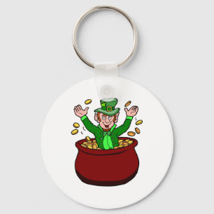 Leprechaun In Alabama Key Ring