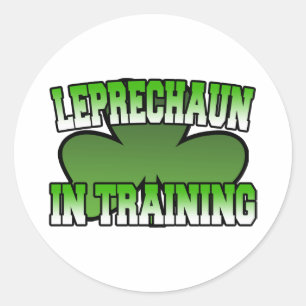 Leprechaun in Training Sticker