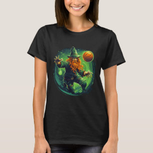 Leprechaun Irland Irish For A Sketll Player 1  T-Shirt