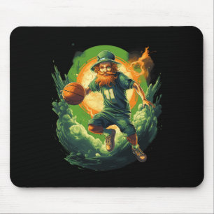 Leprechaun Irland Irish For A Sketll Player  Mouse Mat