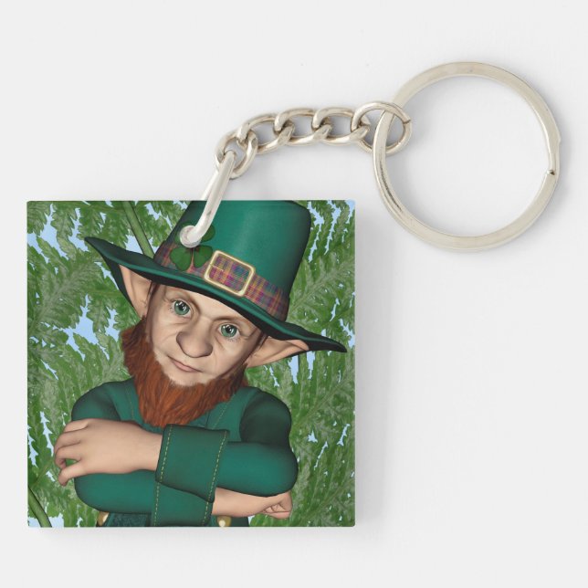 Leprechaun Key Ring (Back)