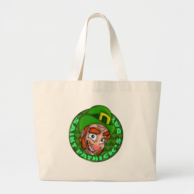LEPRECHAUN LARGE TOTE BAG (Front)