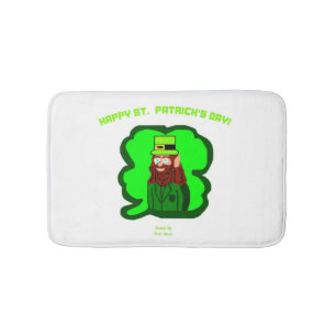 Leprechaun Magic Small Bath Mat