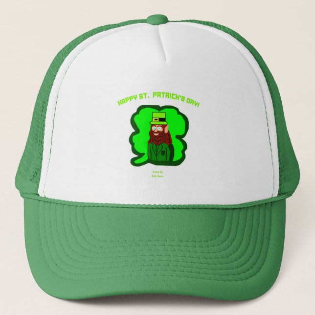 Leprechaun Magic Trucker Hat (Front)