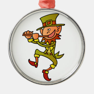 leprechaun metal tree decoration