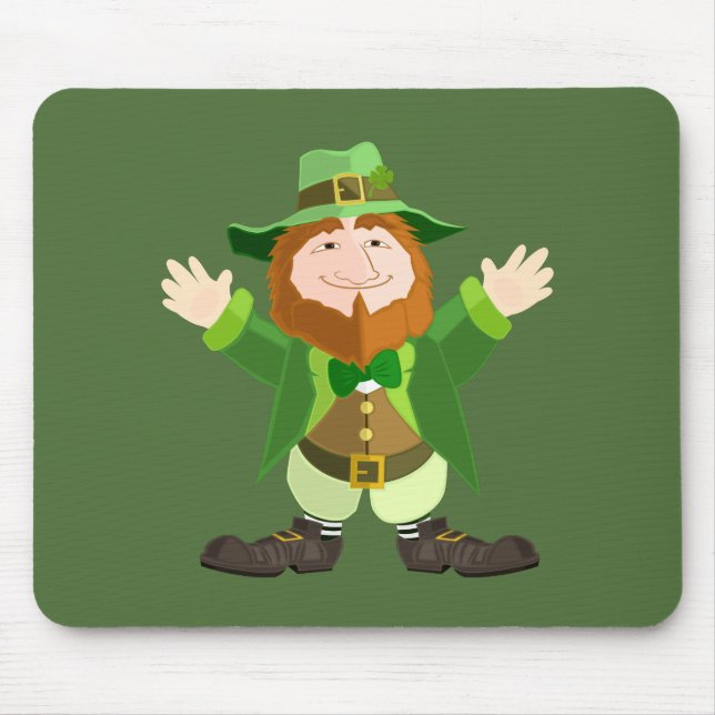Leprechaun Mouse Mat (Front)