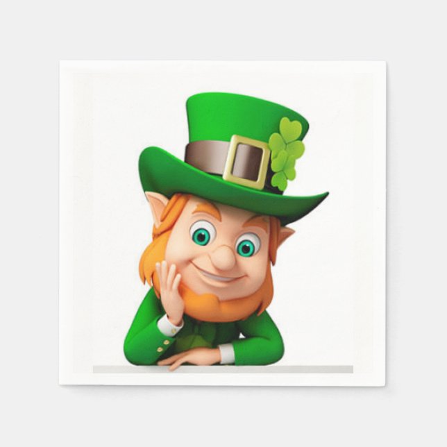 Leprechaun Napkin (Front)