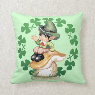 Leprechaun on a Mushroom Cushion