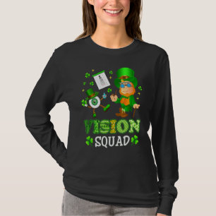 Leprechaun Optometrist Vision Squad St Patrick's D T-Shirt