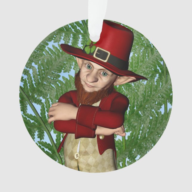Leprechaun Ornament (Front)
