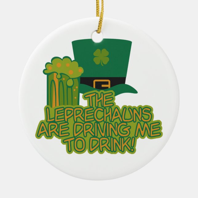 Leprechaun ornament (Front)