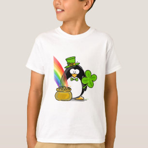 Leprechaun Penguin T-Shirt
