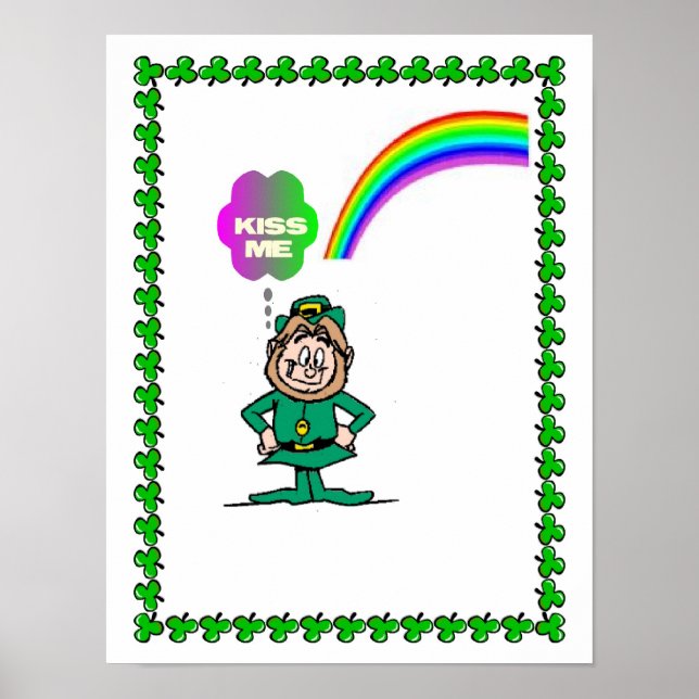 LEPRECHAUN PICTURE POSTER (Front)