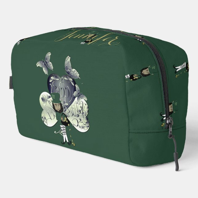 Leprechaun Print Cut Sew Bag (Right Corner)