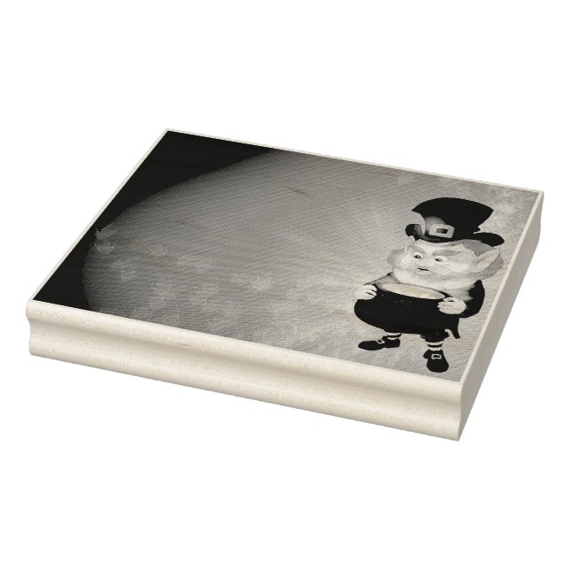 Leprechaun  rubber stamp (Stamp)