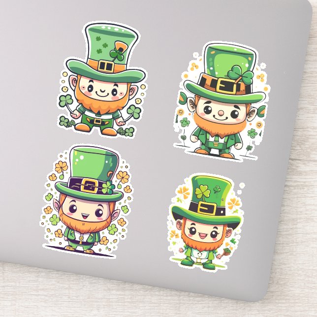 Leprechaun set sticker!  (Detail)