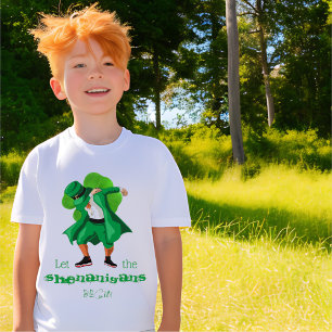 Leprechaun Shenanigans St Patrick's Day Shamrock T-Shirt