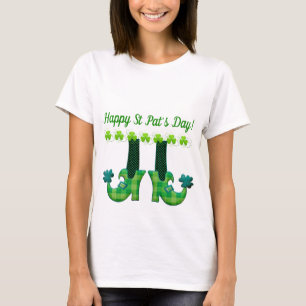 Leprechaun Shoes St Patrick's Day T-Shirt