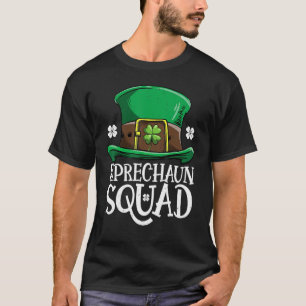 Leprechaun Squad St Patricks Day Boys Kids Men Cos T-Shirt