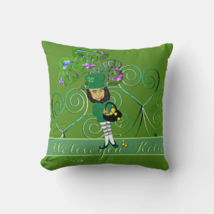 Leprechaun St. Patrick's Day Cushion