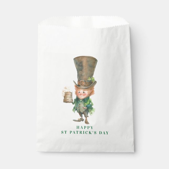 Leprechaun | St Patrick's Day Favour Bags (Front)