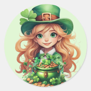 Leprechaun sticker