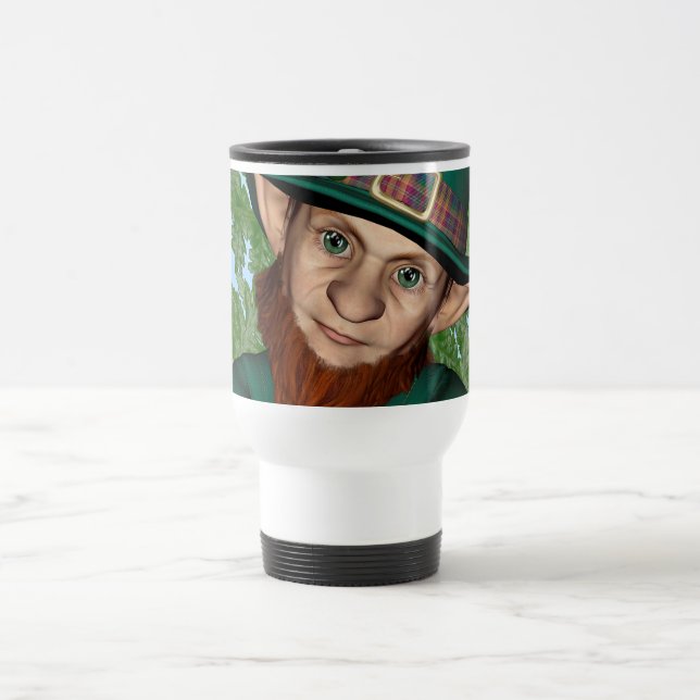 Leprechaun Travel Mug (Center)
