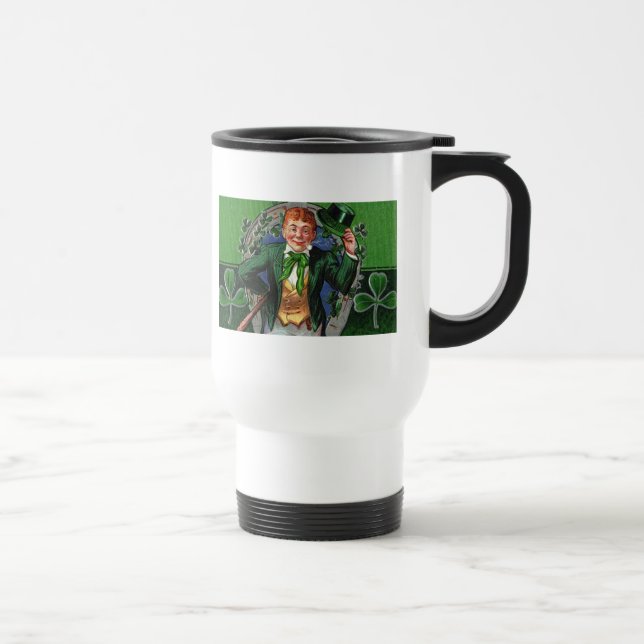 Leprechaun Travel Mug (Right)