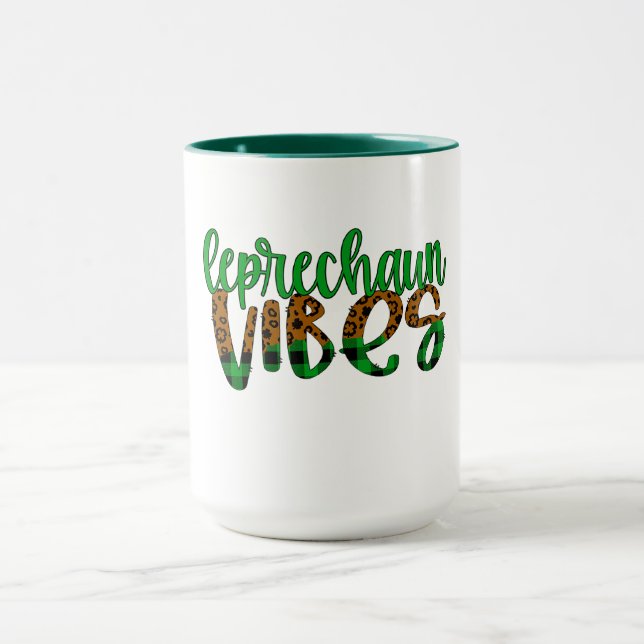 Leprechaun vibes mug (Center)