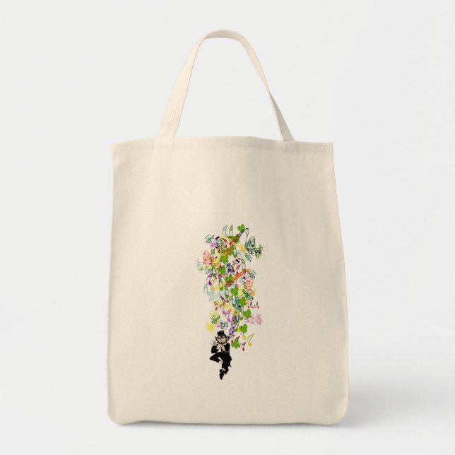 LeprechaunBlackPants Tote Bag (Front)