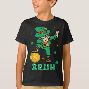 Leprechauns Dabbing St Patricks Day Bruh Teens Boy T-Shirt