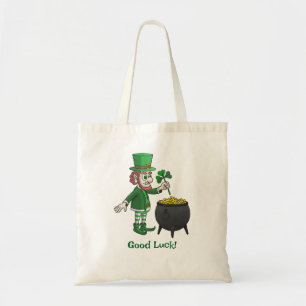 Leprechauns Good Luck Tote Bag
