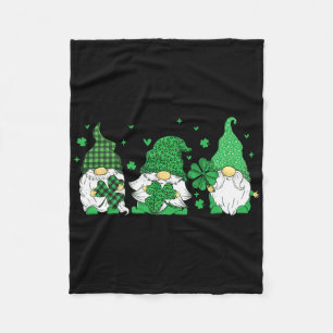 Leprechauns - Irish Heritage St Patrick's Day Iris Fleece Blanket
