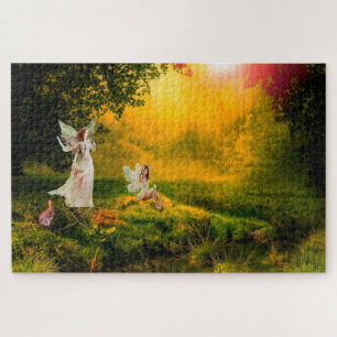 Leprechauns or where the little people Live. Jigsaw Puzzle