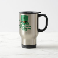 Leprechauns Stealing Sanity custom mugs
