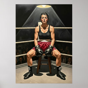 L'ÉPREUVE DE LA BOXEUSE (The Boxer's Ordeal) Poster