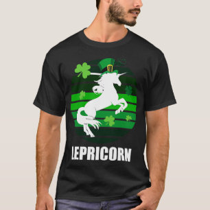 Lepricorn and unicorn st patricks day T-Shirt