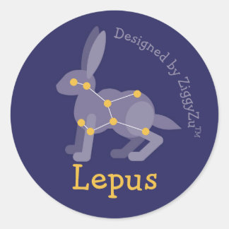 Lepus the Hare Constellation Sticker