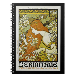 L'Ermitage Art Nouveau Floral Notebook