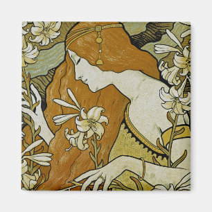 L'Ermitage Art Nouveau Magnet