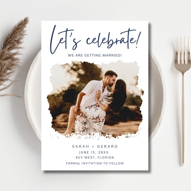 Ler's Celebrate Photo Wedding Save the Date (Ler's Celebrate Photo Wedding Save the Date)