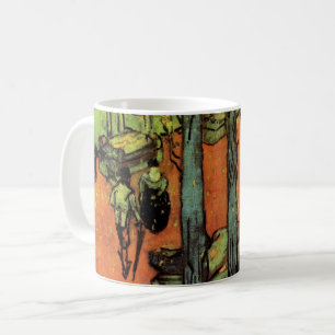 Les Alyscamps, Autumn Leaves by Vincent van Gogh Coffee Mug