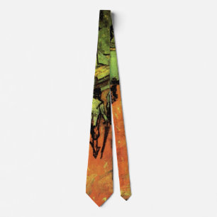 Les Alyscamps, Autumn Leaves by Vincent van Gogh Tie