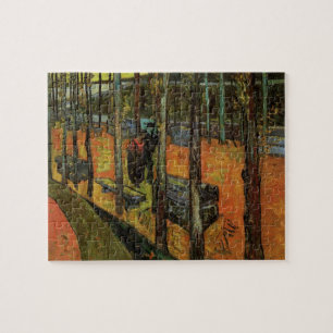 Les Alyscamps (Cemetery) by Vincent van Gogh Jigsaw Puzzle