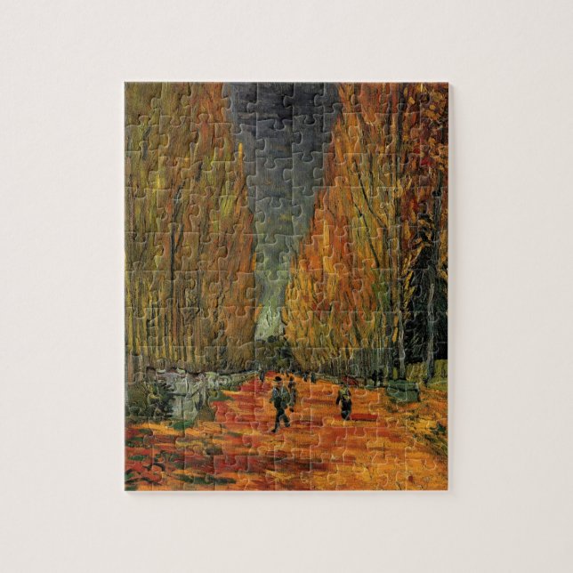 Les Alyscamps (Cemetery) by Vincent van Gogh Jigsaw Puzzle (Vertical)