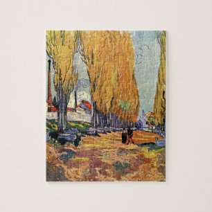 Les Alyscamps (Cemetery) by Vincent van Gogh Jigsaw Puzzle