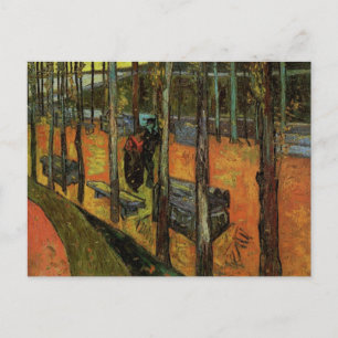 Les Alyscamps (Cemetery) by Vincent van Gogh Postcard