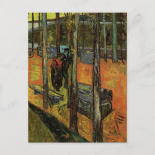 Les Alyscamps (Cemetery) by Vincent van Gogh Postcard